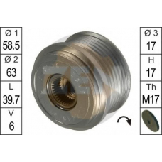 ZN5462 ERA Механизм свободного хода генератора