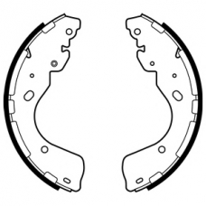 LS2080 DELPHI Комплект тормозных колодок