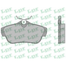 05P1460 LPR Комплект тормозных колодок, дисковый тормоз