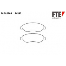BL2052A4 FTE Комплект тормозных колодок, дисковый тормоз