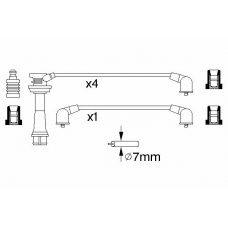 0 986 356 929 BOSCH Комплект проводов зажигания