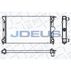 RA0300291 JDEUS Радиатор, охлаждение двигателя