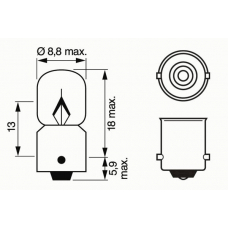 1 987 302 248 BOSCH Лампа накаливания