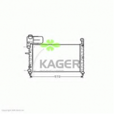 31-0395 KAGER Радиатор, охлаждение двигателя