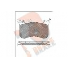 RB2042 R BRAKE Комплект тормозных колодок, дисковый тормоз