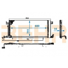 7401016 BEHR Condenser