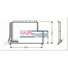 3320901 KUHLER SCHNEIDER Конденсатор, кондиционер