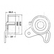 ITB-6H01 IPS Parts Устройство для натяжения ремня, ремень грм