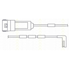 8115 24006 TRISCAN Сигнализатор, износ тормозных колодок