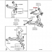 MU000509 MITSUBISHI Болт верхнего рычага передней подвески