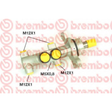 M 61 028 BREMBO Главный тормозной цилиндр