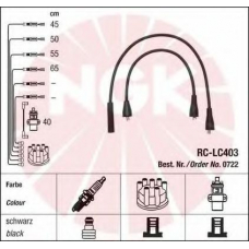 0722 NGK Комплект проводов зажигания