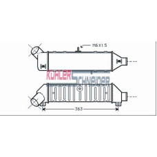 2370101 KUHLER SCHNEIDER Интеркулер