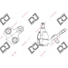 DB1000 DJ PARTS Несущий / направляющий шарнир