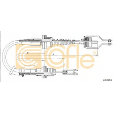 18.0052 COFLE Трос, управление сцеплением