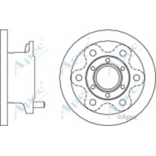 DSK961 APEC Тормозной диск