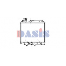360015N AKS DASIS Радиатор, охлаждение двигателя