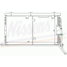 94283 NISSENS Конденсатор, кондиционер