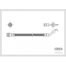 19033020 CORTECO Тормозной шланг