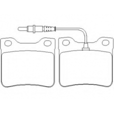 MDK0173 MINTEX Комплект тормозов, дисковый тормозной механизм