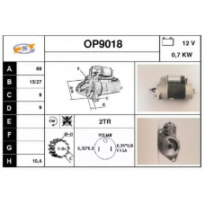 OP9018 SNRA Стартер