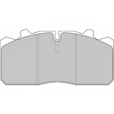 G6812 ABEX Комплект тормозных колодок, дисковый тормоз