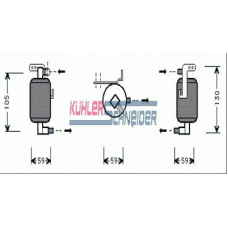 8934001 KUHLER SCHNEIDER Осушитель, кондиционер