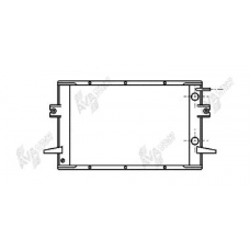 28002026 VAN WEZEL Радиатор, охлаждение двигателя
