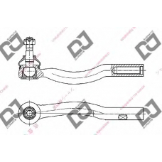 DE1293 DJ PARTS Наконечник поперечной рулевой тяги