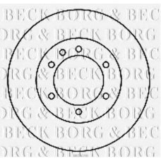 BBD4199 BORG & BECK Тормозной диск