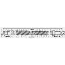 BBH6392 BORG & BECK Тормозной шланг