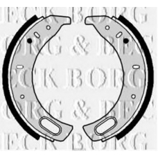 BBS6014 BORG & BECK Комплект тормозных колодок