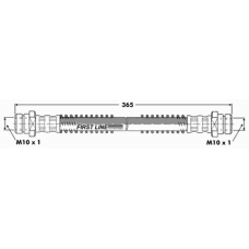 FBH6332 FIRST LINE Тормозной шланг