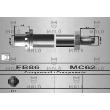 80596 Malo Тормозной шланг