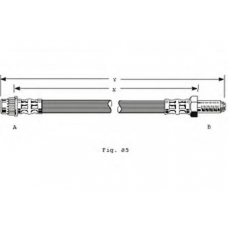 PHB285 TRW Тормозной шланг