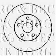 BBD4048 BORG & BECK Тормозной диск