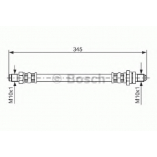 1 987 476 447 BOSCH Тормозной шланг