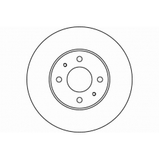 MDC864 MINTEX Тормозной диск