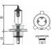 8GJ 002 525-201 HELLA Лампа накаливания, основная фара; лампа накаливани