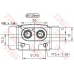 BWC189 TRW Колесный тормозной цилиндр