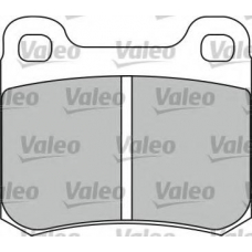 598345 VALEO Комплект тормозных колодок, дисковый тормоз