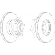 FCR164A FERODO Тормозной диск