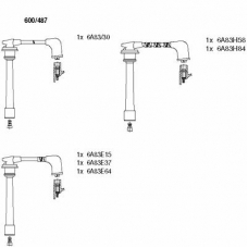 600/487 BREMI Комплект проводов зажигания