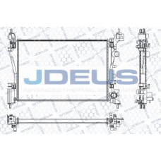 RA0200950 JDEUS Радиатор, охлаждение двигателя