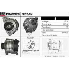 DRA3326 DELCO REMY Генератор