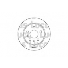 DF1613 TRW Тормозной диск