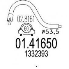 01.41650 MTS Труба выхлопного газа
