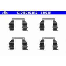 13.0460-0335.2 ATE Комплектующие, колодки дискового тормоза