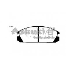 H025-95 ASHUKI Комплект тормозных колодок, дисковый тормоз