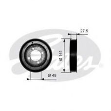TVD1036 GATES Ременный шкив, коленчатый вал